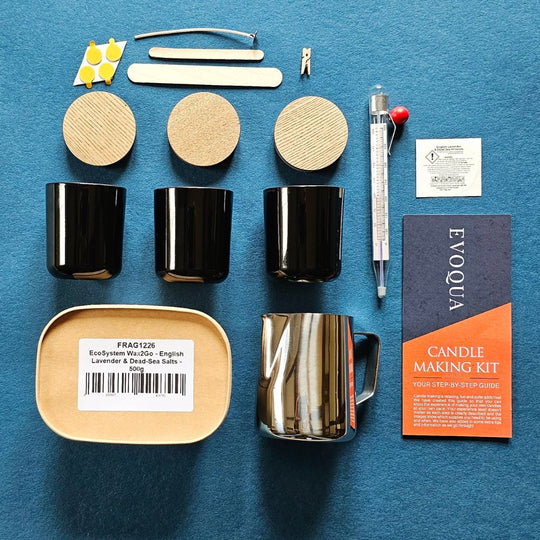 Candle Making Kit - English Lavender & Dead Sea Minerals