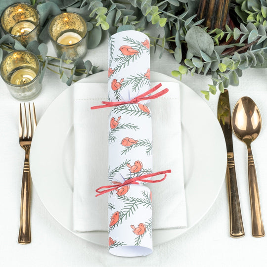 Kid’s box traditional eco-Christmas cracker handmade in the UK - No plastic. No tat.