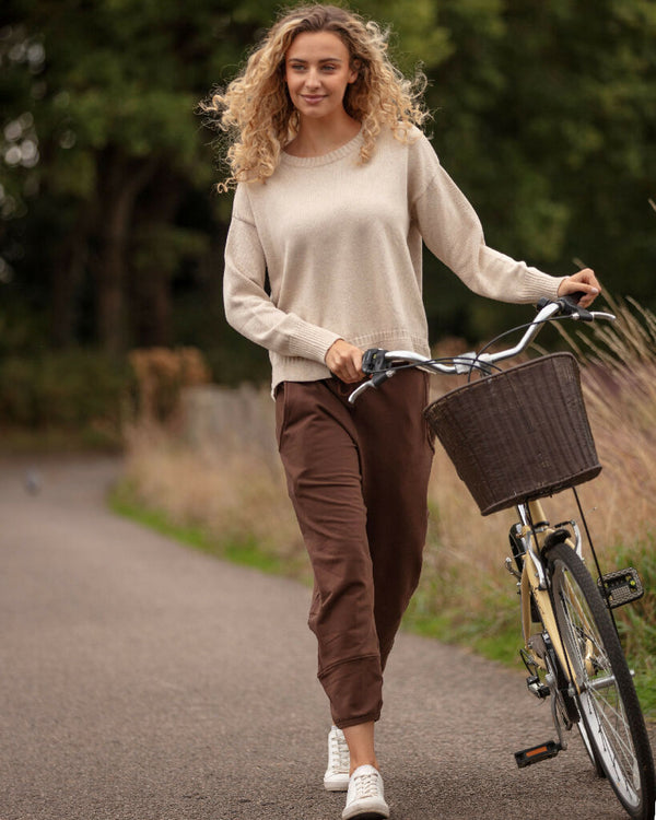Alina Cotton Fleece Joggers