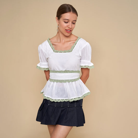 The Jemima White Blouse