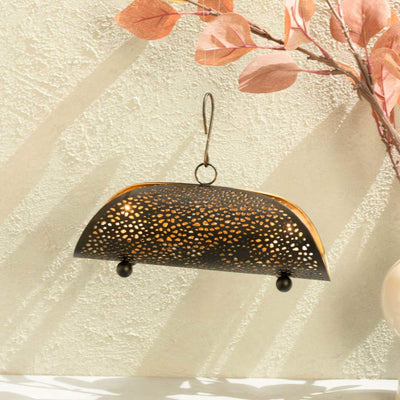 Hanging Metal Candle Holder