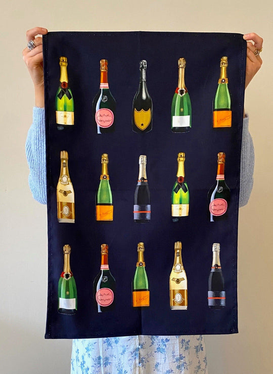 Champagne and Fizz Tea Towels