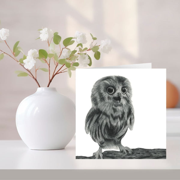 Talitha the Owl Greeting Card