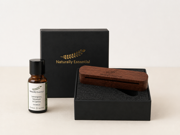 Walnut Wood Essential Oil Car Diffuser