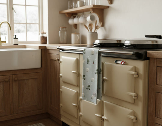 ‘Home for Christmas’ Tea Towel