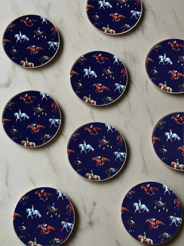 Dressage & Racehorses Drinks Coasters