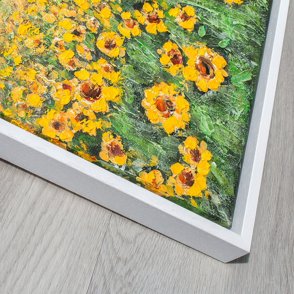 Cornish Sunflowers Original Art