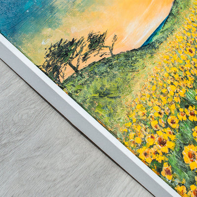 Cornish Sunflowers Original Art