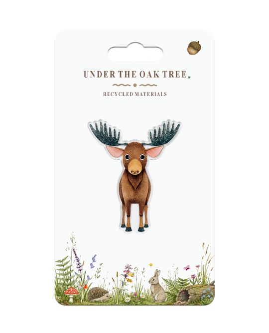 Badge - Moose Canada Nature Wildlife Brooch Gifts