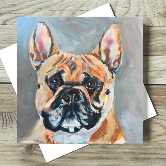 French Bulldog Card