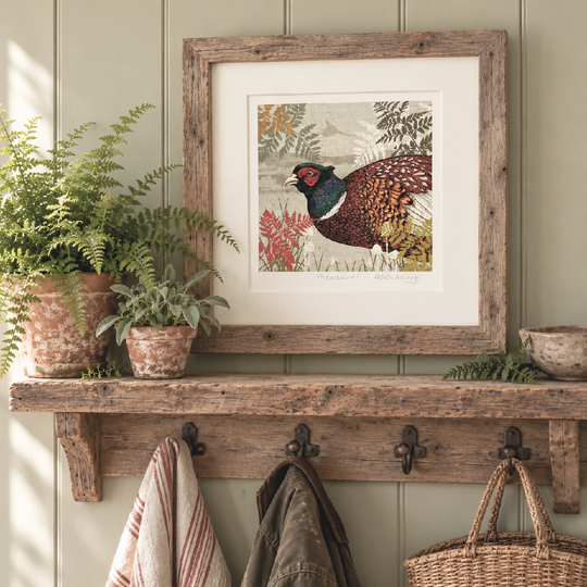 Pheasant - Signed and Mounted Giclée Art Print