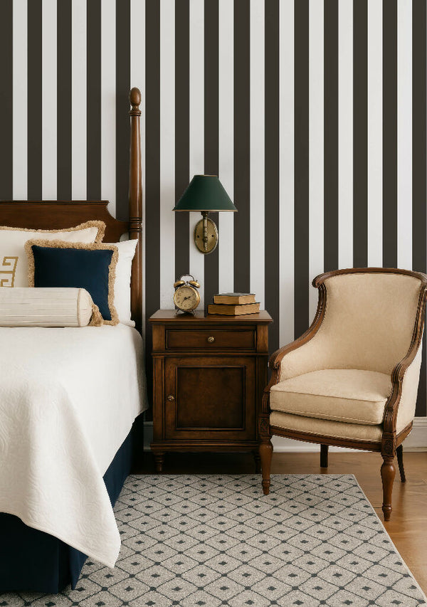 Humbug Stripe Wallpaper