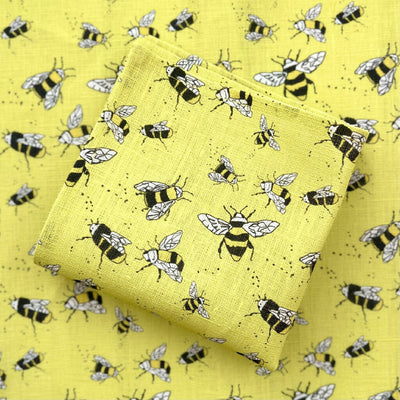 yellow bee napkins