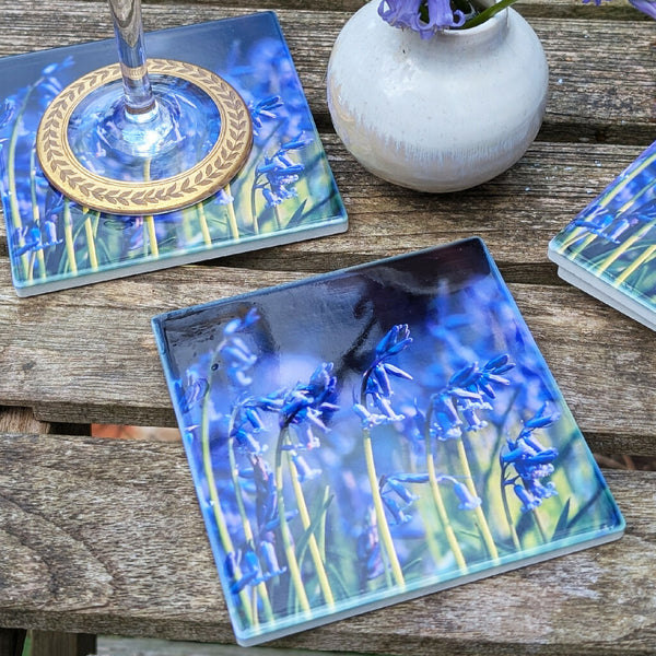 Bluebell Ceramic Coaster Set of 4