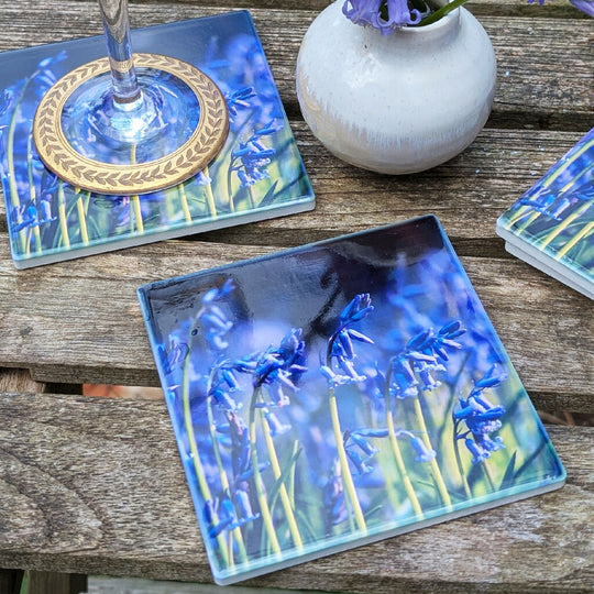 Bluebell Ceramic Coaster Set of 4