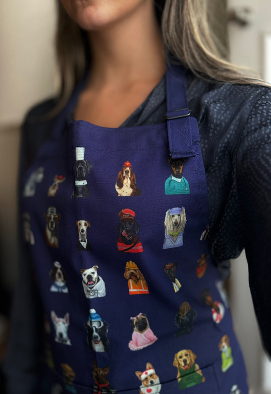 DOGS 100% Cotton Apron