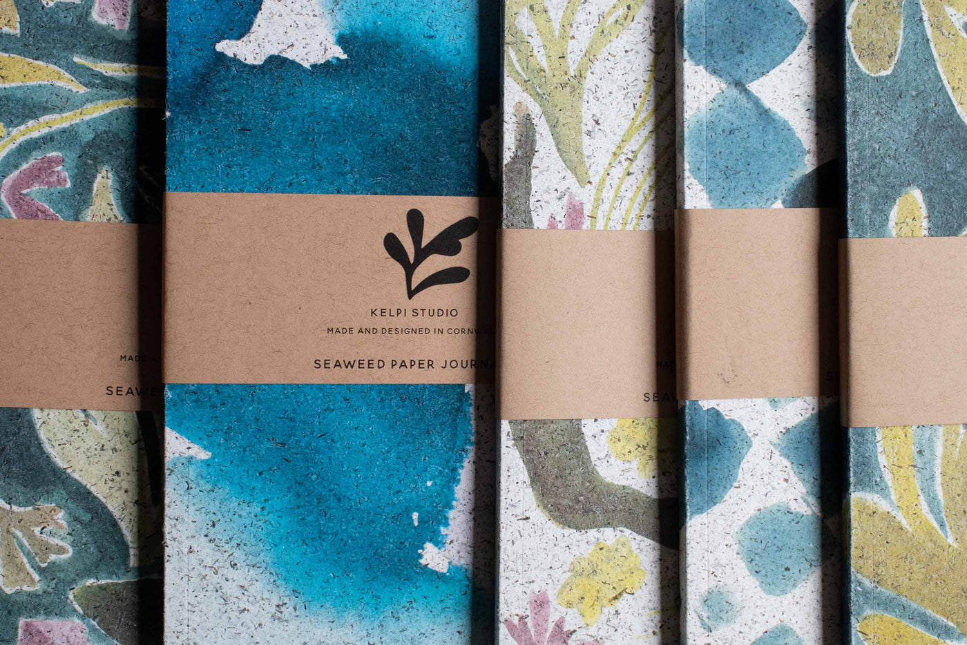 Seaweed Paper A5 Journal - Seaweed Drift Natural