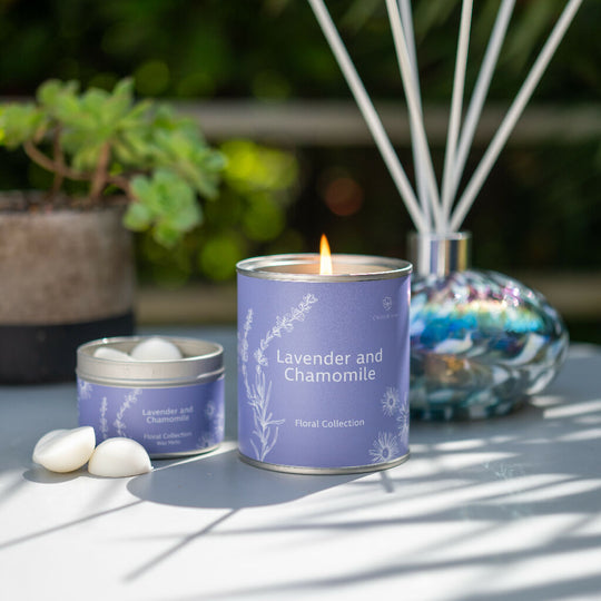 Lavender and Chamomile Candle or Wax Melts