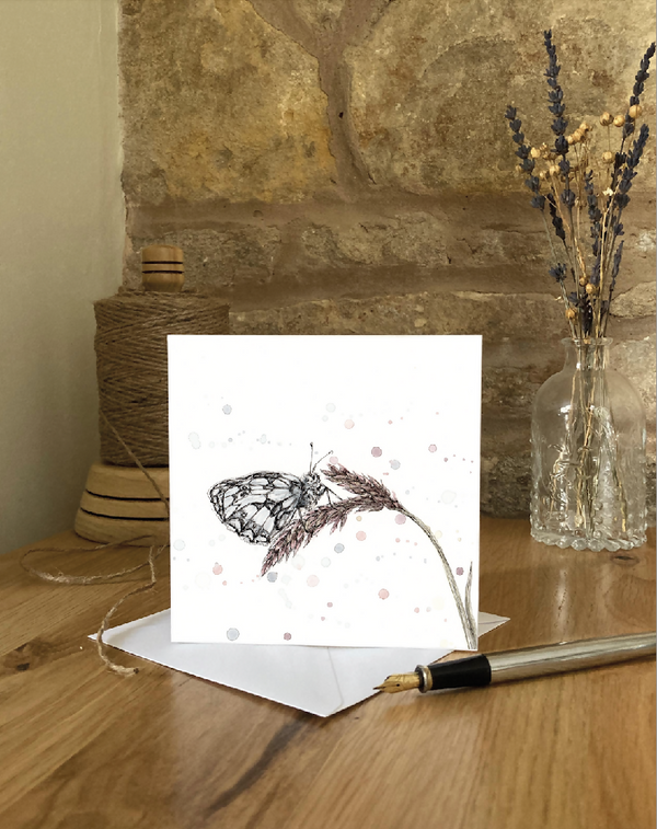 Pretty in Blue | Greetings Card