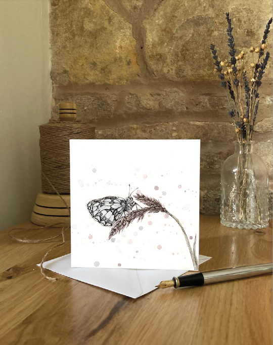 Pretty in Blue | Greetings Card