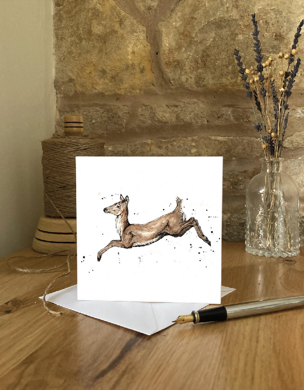 The Leap | Greetings Card