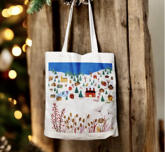 Winter Wonderland Canvas Tote Bag
