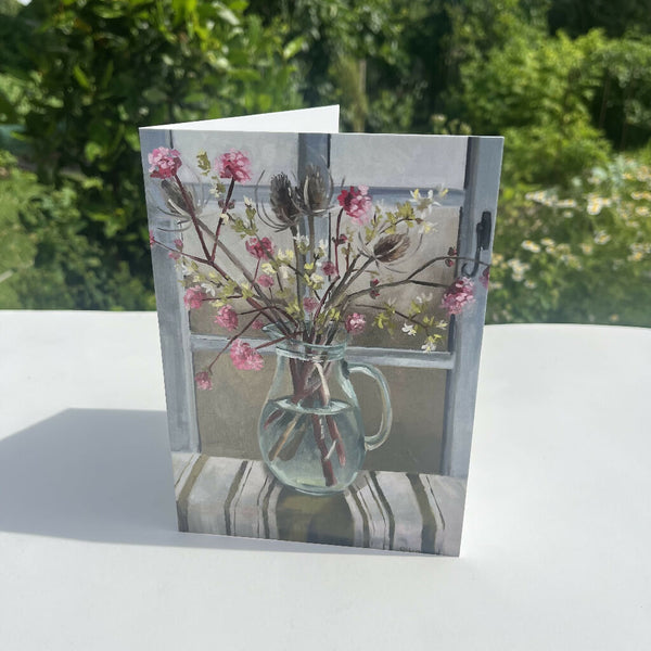 The Spring Window Greeting Card