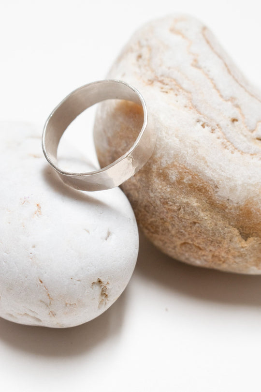 Durgan Recycled Silver Ring (made to order)