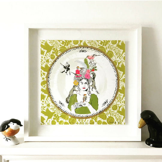 At Home with High Society Limited Edition Screenprint