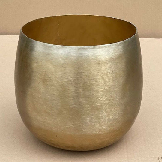 Gold Aluminum Planter - Arusa