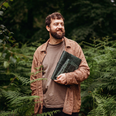 Botanical Evergreen Leather Journals