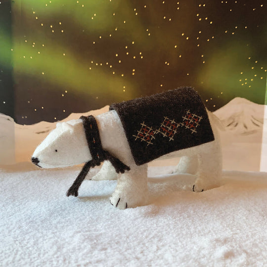 Felt Polar Bear Kit