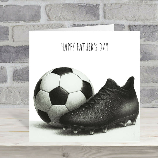 Football Father’s Day Card – For a Top Dad