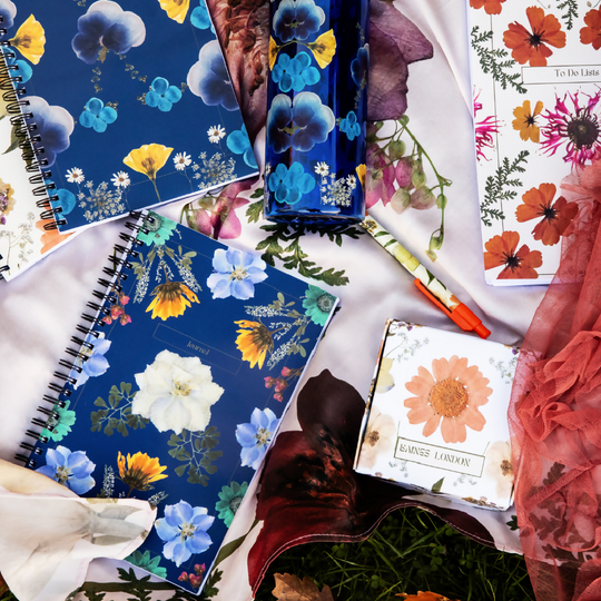 Blue clouds notebook A5 lined