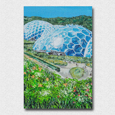 The Eden Project Tea Towel