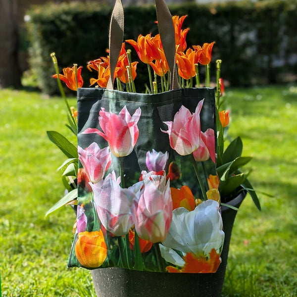 Tulip Cotton Tote Bag