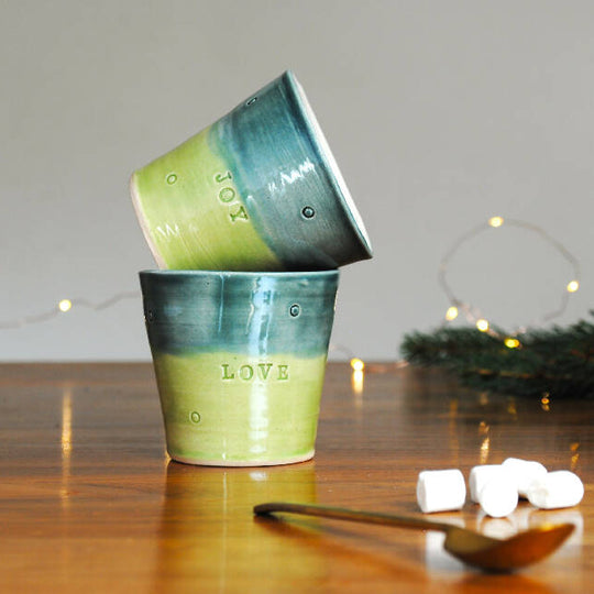 Small Tumbler Mug in Green