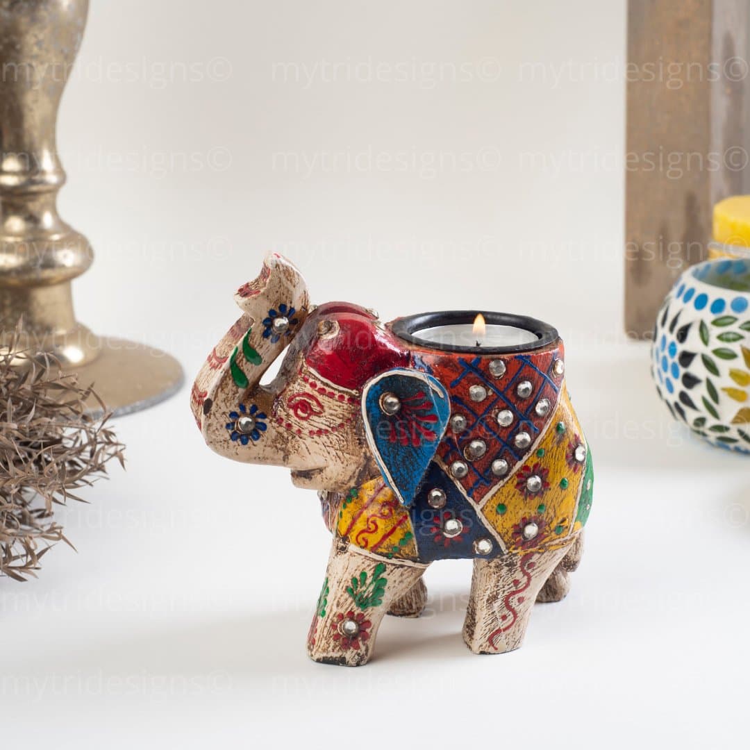 Elephant Tealight Holder