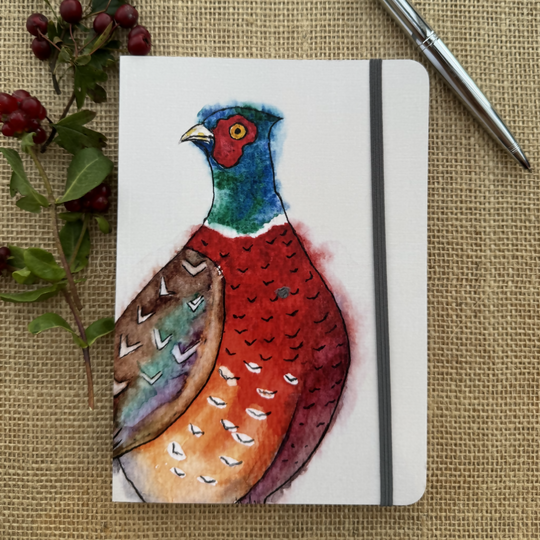 Pheasant A5 Notebook Lined Paper
