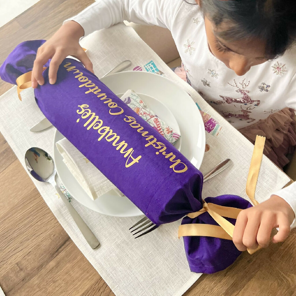 Personalised Giant Advent Cracker