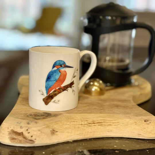 Kingfisher Bone China Mug