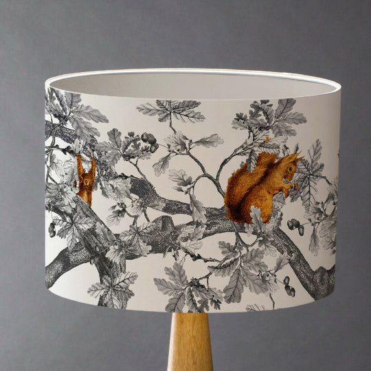 Red Squirrel Lampshade – British Wildlife Collection