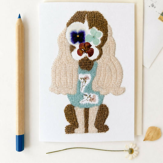 Albert The Spaniel Birthday Card