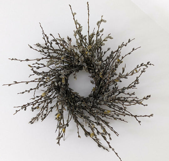 Pussy Willow Handmade Wreath/loose style