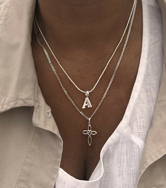 Alphabet Charm Necklace