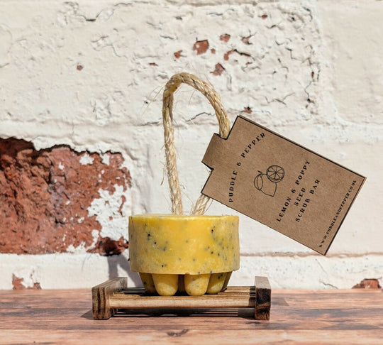 Lemon & Poppy Seed Scrub Bar