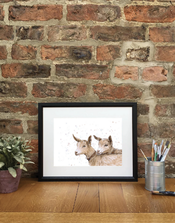 We've Goat Each Other | Signed Limited Edition Print