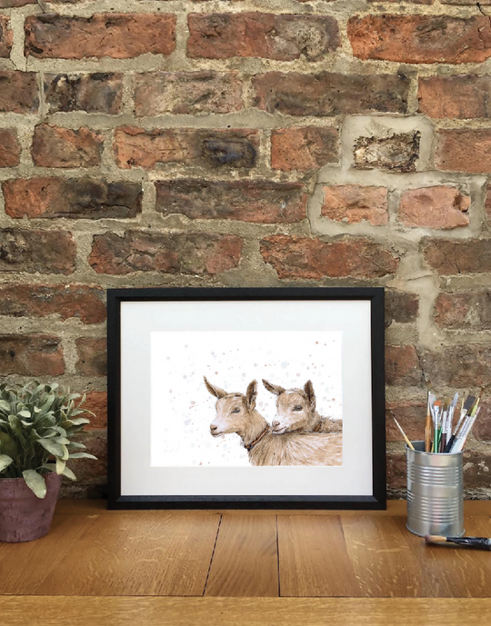 We've Goat Each Other | Signed Limited Edition Print