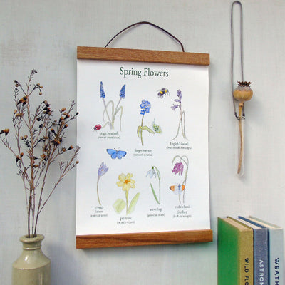 floral school poster