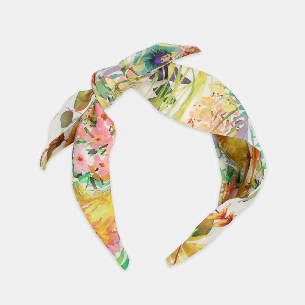 Liberty Side Bow Headband - Tresco F Print